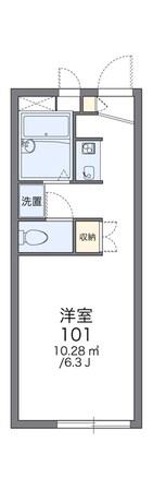 レオパレス梢【13210】の物件間取画像